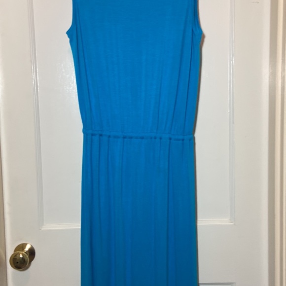 Large Kyle by Kyle Richards Sleeveless Aquamarine Maxi Dress - Picture 13 of 16